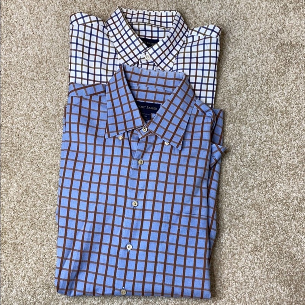 SCOTT BAKER Button Down Shirt Bundle XL